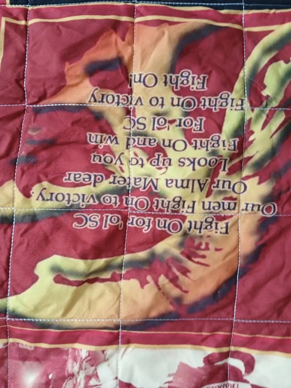 USC Trojans Handmade Quilt Dorm Decor